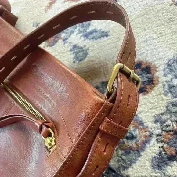 C&C California brown leather bag - Picture 4 of 7